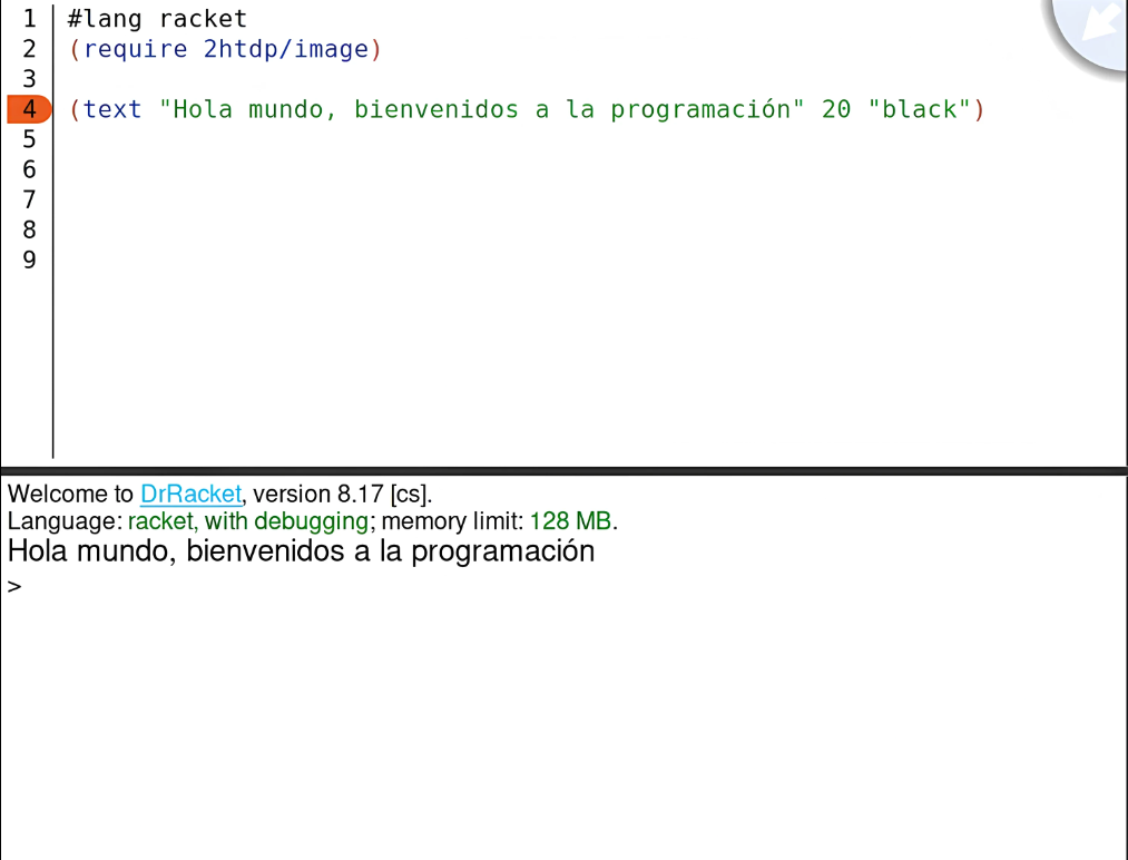 Representación del curso Cómo Diseñar Programas