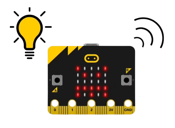 Sensor conectado a una Micro:bit